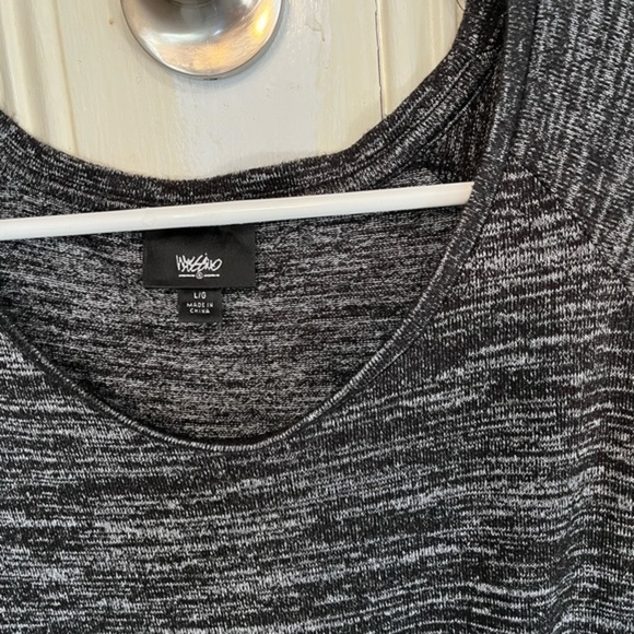 Mossimo Long Sleeve Tie Waist Dress - Picture 3 of 6